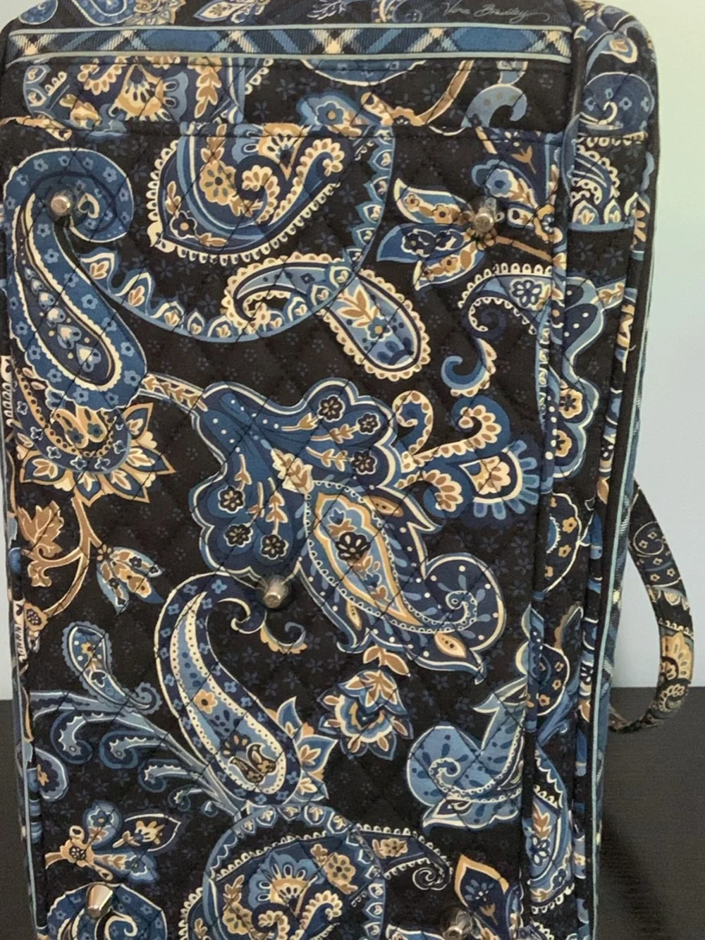 Vera Bradley Blue Paisley Pet Carrier Set
